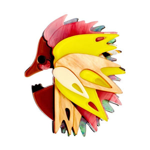 Acrylic Lion Elephant Horse Brooches Cartoon Animals Brooch Pins