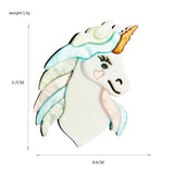 Acrylic Lion Elephant Horse Brooches Cartoon Animals Brooch Pins