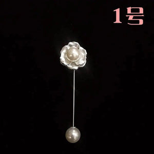 Women's Camellia Flower Pin Brooch Jewelry