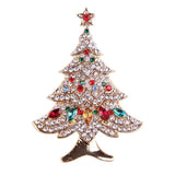 Christmas Brooch Christmas Tree Shoes Old Elk Garland Snow...