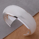 Sterling Bangle Bracelet - Silver Jewelry Arc