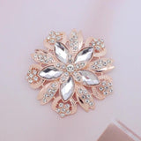 Acrylic Stone Petal Brooch Wedding Pin