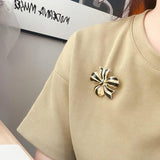 Autumn French Retro Enamel Brooch Female Jewelry