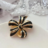 Autumn French Retro Enamel Brooch Female Jewelry