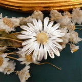 Vintage Chrysanthemum Flower Alloy Daisy Brooch Coat Accessories