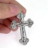 Vintage Cross Brooch Pin for Men