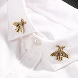 Restoring Ancient Ways Bee Brooch Pin Male Female Insect Brooch Badges Lapel Pin