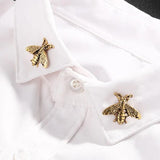 Restoring Ancient Ways Bee Brooch Pin Male Female Insect Brooch Badges Lapel Pin