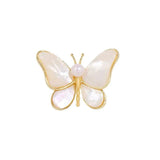 Fritillary Sparkly Zircon Butterfly Brooch Corsage Brooch