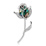 Vintage Insect Rhinestone Brooch Women's Jewelry