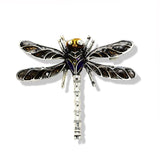 Dragonfly Enamel Pins Metal Brooches For Women
