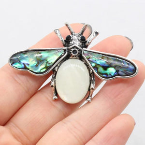 Insect Metal Bee Brooches for Women Girls
