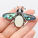 Insect Metal Bee Brooches for Women Girls