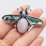 Insect Metal Bee Brooches for Women Girls
