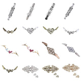 Crystal Shawl Blouse Sweater Cloth Shirt Collar Holder Clip Accessories