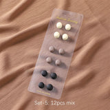 Safe Macaron Hijab Brooch Magnetic Clip Strong Metal Plating