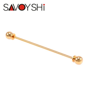 Personality Brooch Silver Clip Collar Shirt Buttoned Pin Male Accessories
