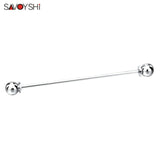Personality Brooch Silver Clip Collar Shirt Buttoned Pin Male Accessories