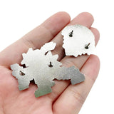 Retro Fighting Game Enamel Pin Set