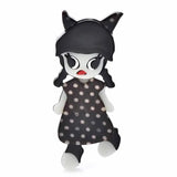 Acrylic Cartoon Girl Brooches Two Pigtails Figure Pins