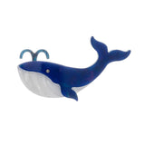 Cartoon Whale Brooches For Women Kids Sea Animals Pins Badges