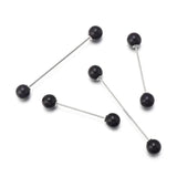 5pcs 72mm Double Head Pearl Brooch Pin for Scarf Coat Bag