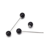 5pcs 72mm Double Head Pearl Brooch Pin for Scarf Coat Bag