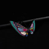 Multi-color Butterfly Brooch for Women Girls Dress Coat Pin Charm Enamel
