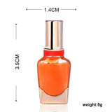 Enamel Nail Polish Style Brooch Pin Jewelry Women Girls