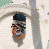 Lady Figure Acrylic Brooch Pins for Women Girls - Party Dress Jewelry