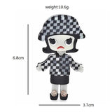 Acrylic Girl Brooches For Women - Lady Party Office Brooch Pin