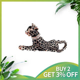 Rhinestone Leopard Brooch for Women Jewelry