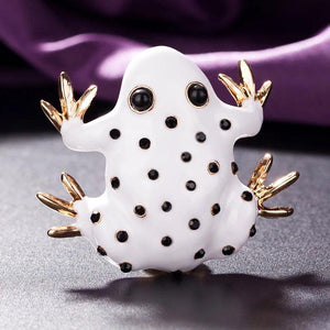 Enamel Frog Brooches - Anniversary Jewelry for Men and Women