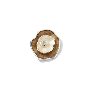 Enamel Flower Big Brooch for Woman Women Coat Year Alloy Pin