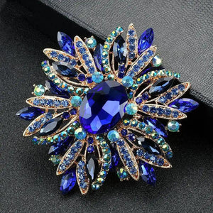 Water Drop Zircon Brooch for Prom Dress Suit Shirt