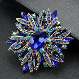 Water Drop Zircon Brooch for Prom Dress Suit Shirt