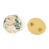 Anime Cartoon Alloy Brooch High Round Badges Lapel Pin Jewelry Accessories