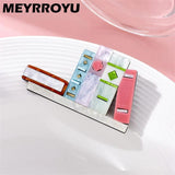 Books and Shelves Brooch for Women Acrylic Material