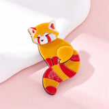 Cute Raccoon Brooch for Women Kids