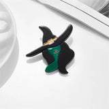 European American Style Figure Shape Women Pins Brooch for Holiday