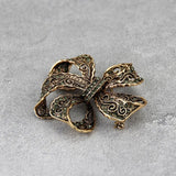 Sunspicems Bohemia Flower Brooch Pins for Women