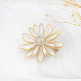 Pink Daisy Flowers Women Brooches Costume Jewelry