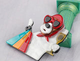 Cartoon Animal Acrylic Brooches For Women