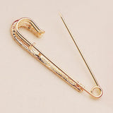 Rhinestone Brooches Pins Collar Lapel Pin Buckle Hijab Scarf Brooch
