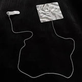 Punk Metal Long Chain Brooches Street Style Suit Lapel Pin Jewelry