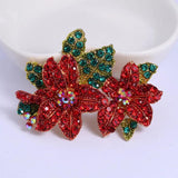 Vintage Flower Brooch High Women Lady Metal Badges Accessories