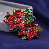 Vintage Flower Brooch High Women Lady Metal Badges Accessories