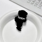 Walking Bear Shape Acrylic Women Brooch