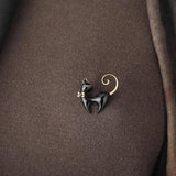 Animal Pins Cat Brooches Enamel Jewelry For Women Girls
