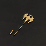 Vintage Phoenix Men Brooch Animal Lapel Pins Stainless Steel Suit Accessories
